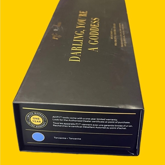 PYT HAIR 1 In Ion Fusion 2.0 Pro Digital Ceramic Flat Iron Tanzanite NIB RV $300 - Picture 10 of 12